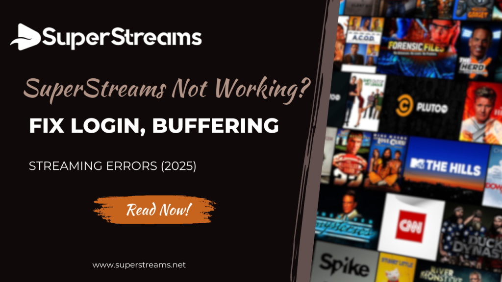 SuperStreams Not Working?