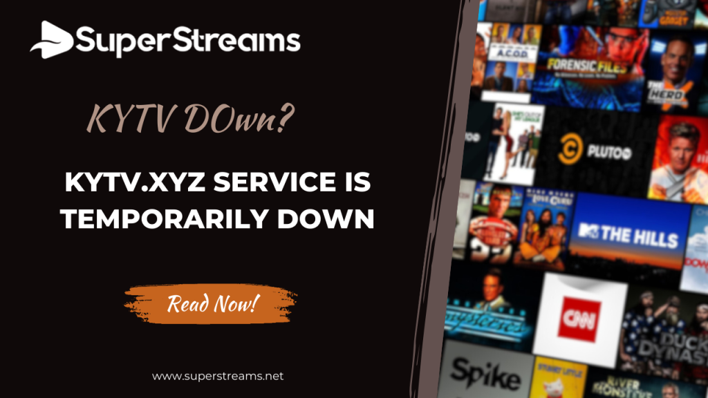 KYTV.xyz Service Is Temporarily Down