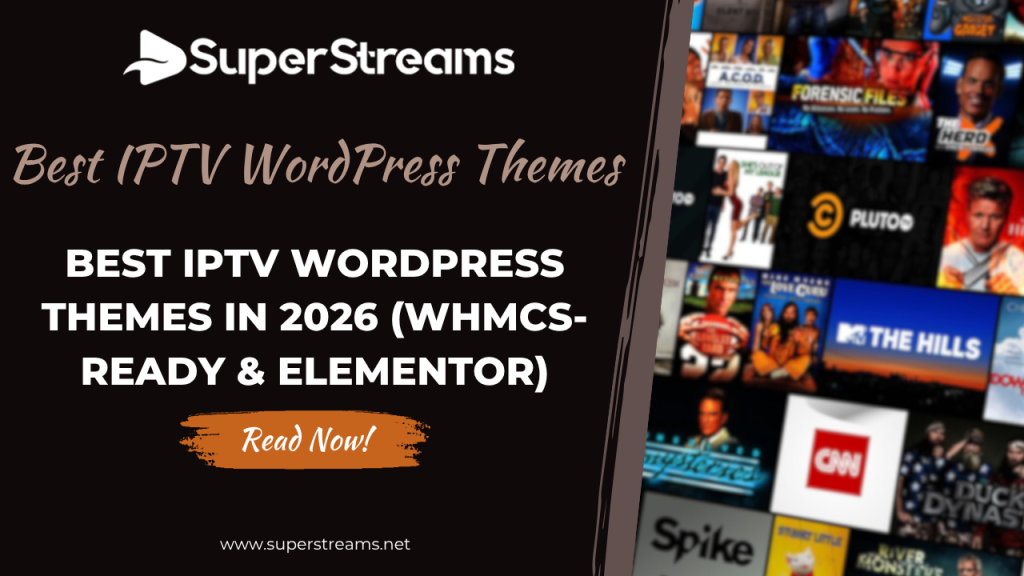 Best IPTV WordPress Themes 2026